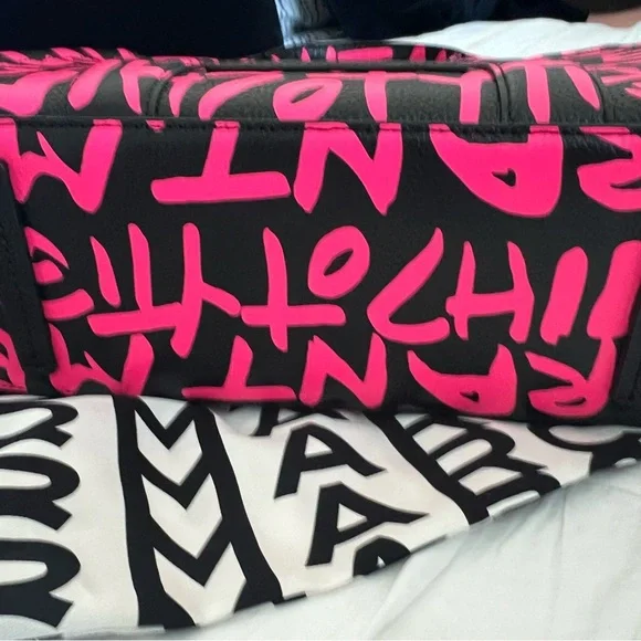 Marc Jacobs Stephen Sprouse leather tote bag NWT - Picture 3 of 11